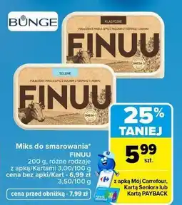 Carrefour Miks do smarowania Finuu Solone oferta