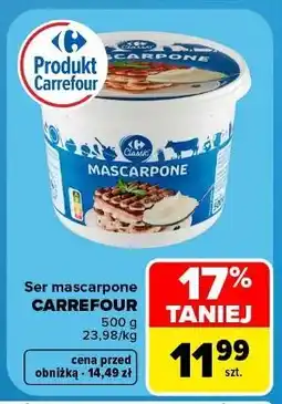 Carrefour Serek mascarpone Carrefour Classic oferta