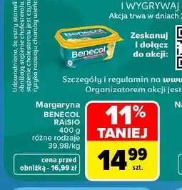 Carrefour Margaryna Benecol O Smaku Masła oferta