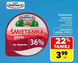 Carrefour Śmietanka 36% Piątnica oferta