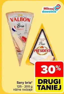 Carrefour Ser brie naturalny President oferta