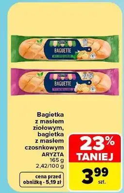 Carrefour Bagietka z ziołami Bakerville oferta