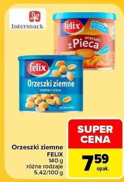 Carrefour Orzeszki z pieca solą Felix oferta