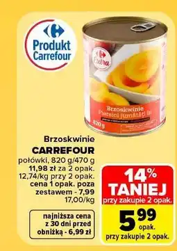 Carrefour Brzoskwinie Carrefour oferta