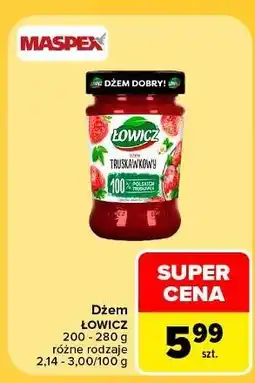 Carrefour Dżem truskawkowy Łowicz oferta