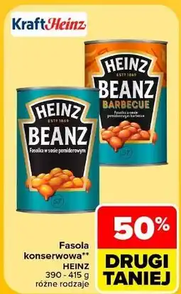 Carrefour Fasolka w sosie barbecue Heinz oferta