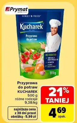 Carrefour Przyprawa do potraw Kucharek oferta