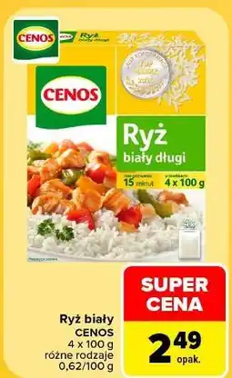 Carrefour Ryż biały długi Cenos oferta