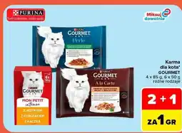 Carrefour Karma dla kota kaczka + kurczak indyk Purina Gourmet Mon Petit oferta