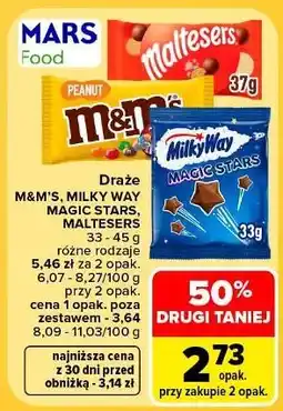 Carrefour Czekoladki Milky Way Magic Stars oferta