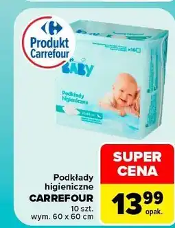 Carrefour Podkłady higieniczne Carrefour Baby oferta
