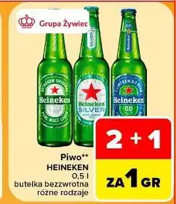 Carrefour Piwo Heineken Silver oferta