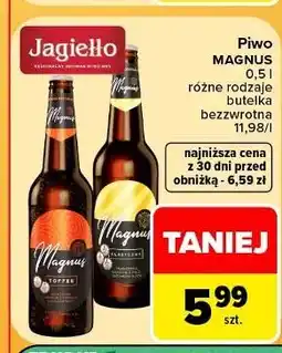 Carrefour Piwo Magnus Królewski oferta