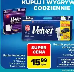 Carrefour Papier toaletowy Velvet Excellence oferta