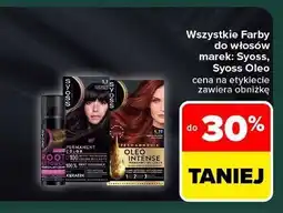 Carrefour Farba do włosów 3.1 Syoss Permanent oferta