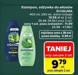 Carrefour Odżywka do włosów ziołowa Schauma 7 Herbs oferta