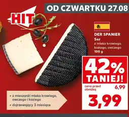 Kaufland Ser dojrzewający Der Spanier oferta
