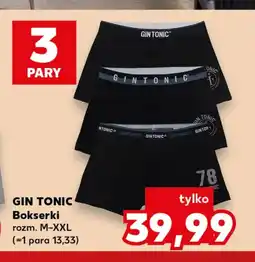 Kaufland Bokserki Gin Tonic oferta