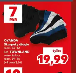 Kaufland Skarpety Oyanda, Townland oferta