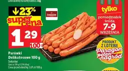 Topaz Parówki Delikatesowe Sokołów oferta