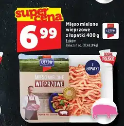 Topaz Mięso mielone wieprzowe z łopatki Łuków oferta