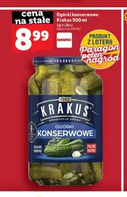 Topaz Ogórki konserwowe Krakus oferta