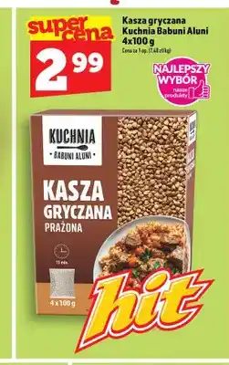 Topaz Kasza gryczana Kuchnia Babuni Aluni 4-pak oferta