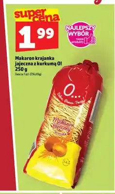 Topaz Makaron krajanka jajeczna z kurkumą O! oferta