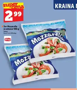 Topaz Ser mozzarella w solance Temar oferta