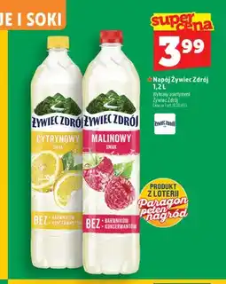 Topaz Napój Żywiec Zdrój o smaku malinowym oferta