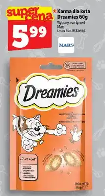 Topaz Karma dla kota Dreamies ze smakowitym kurczakiem oferta