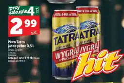 Topaz Piwo Tatra oferta