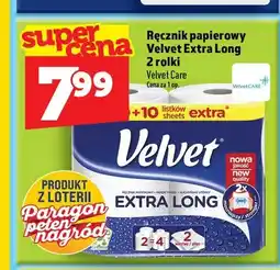 Topaz Ręcznik papierowy Velvet Extra Long 2-pak oferta