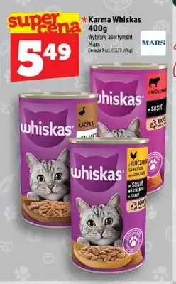 Topaz Karma dla kota Whiskas z kaczką oferta