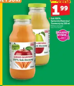 Topaz Sok tłoczony jabłko-marchew Zaowocuj się! 100% oferta