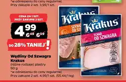 Netto Szynka od Szwagra plastry Krakus oferta