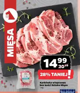 Netto Karkówka wieprzowa bez kości Sztuka Mięsa oferta