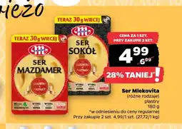 Netto Ser mazdamer w plastrach Mlekovita oferta