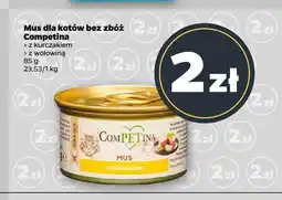 Netto Mus dla kotów bez zbóż z kurczakiem Competina oferta