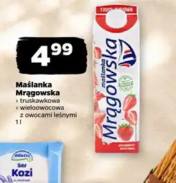 Netto Maślanka truskawkowa Mrągowska oferta