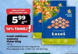 Netto Łosoś sałatkowy wędzony Fisher King oferta