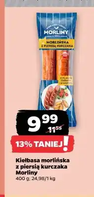 Netto Kiełbasa morlińska z piersią kurczaka Morliny oferta