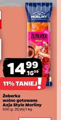 Netto Żeberka wolno gotowane Azja Style Morliny oferta