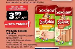 Netto Szyneczka drobiowa plastry Sokoliki Sokołów oferta