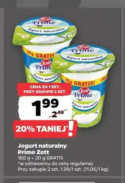 Netto Jogurt naturalny Primo Zott oferta