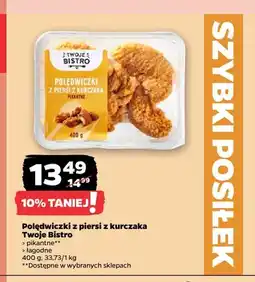 Netto Polędwiczki z piersi z kurczaka pikantne Twoje Bistro oferta