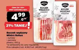 Netto Boczek wędzony parzony Mistrz Rohus oferta