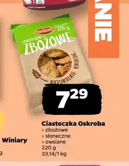 Netto Ciasteczka zbożowe Oskroba oferta
