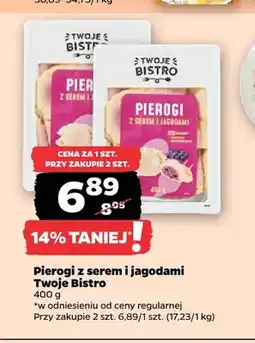 Netto Pierogi z serem i jagodami Twoje Bistro oferta