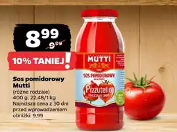 Netto Sos pomidorowy Pizzutello Mutti oferta